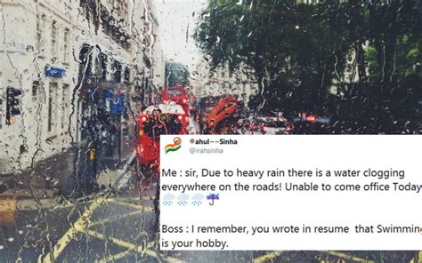 Heavy Downpour Makes Delhites Bring Hilarious Memes On Delhi Rains