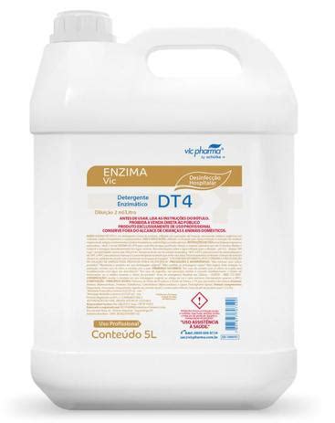 Detergente Enzimatico Enzimas Litros Vic Pharma