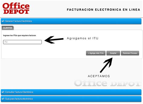 Office Depot Facturacion Electr Nica Facturar En L Nea