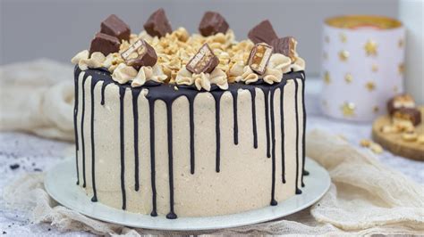 Chocolate Snickers Cake Recipe Caramel Chocolate Cake Snickers Cake Recipe Youtube