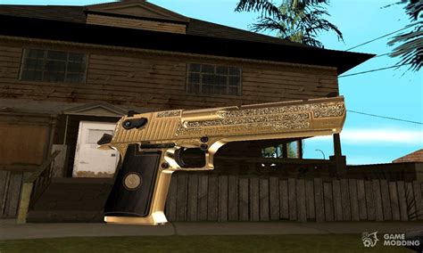 Golden Desert Eagle For Gta San Andreas