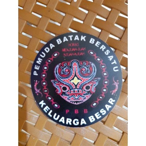 Jual Sticker Pbb Pemuda Batak Bersatu Shopee Indonesia