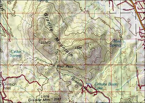 Granite Mountain Wilderness National Wilderness Areas In Arizona