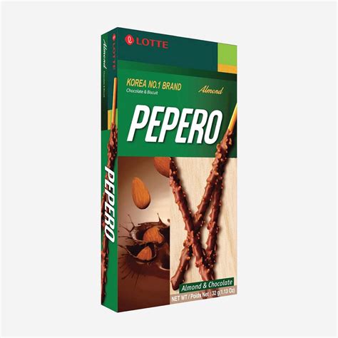 Biscoito De Palito De Chocolate Pepero Almond Lotte G Shopee Brasil