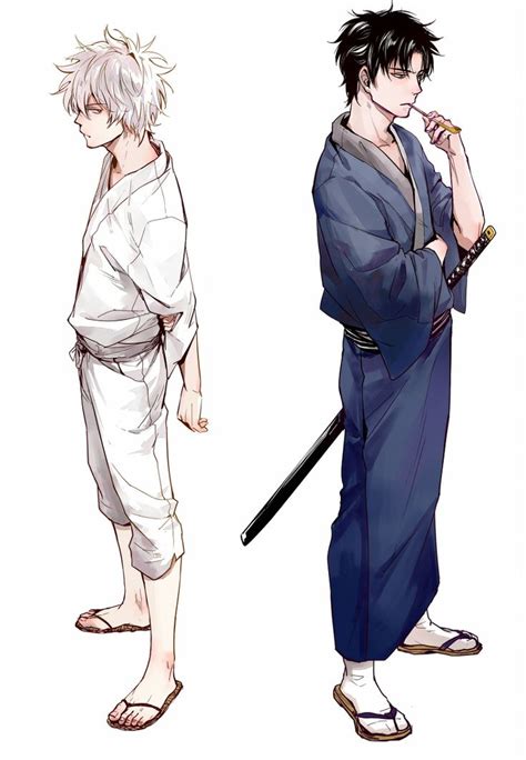 Ginhiji Sakata Gintoki X Hijikata Toshirou Anime Manga Gintama Artist