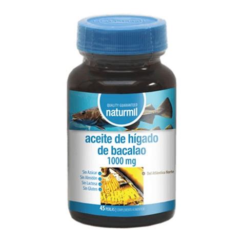 ACEITE DE HIGADO DE BACALAO 1000MG 45 PERLAS NATURMIL