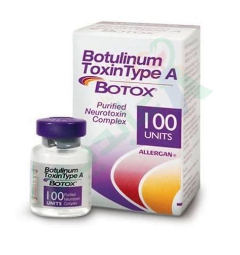 Botox Allergan 100 Units Vial Abdin Pharmacies