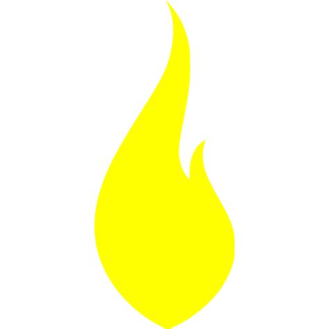 Yellow Flame Icon Free Yellow Flame Icons