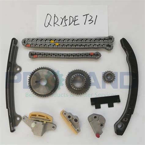 Qr25de Engine Timing Chain Tensioner Gear Repair Distribution Kit For Nissan X Trail T30 T31