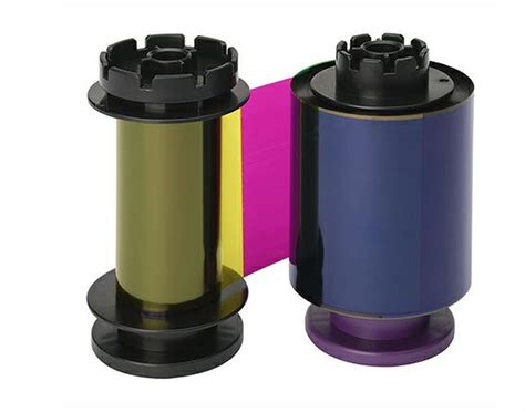 EVOLIS YMCKO Color Ribbon - 300 prints / roll