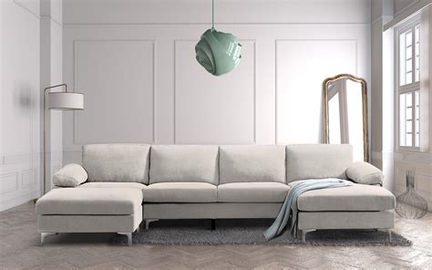 Inch Sectional Sofa With Chaise Baci Living Room