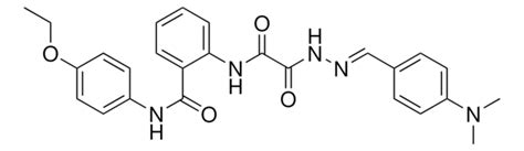 2 2E 2 4 DIMETHYLAMINO BENZYLIDENE HYDRAZINO OXO ACETYL AMINO