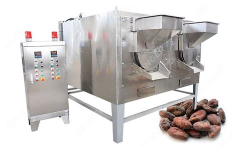 Kg Industrial Cocoa Bean Roaster Machine Gas Electric