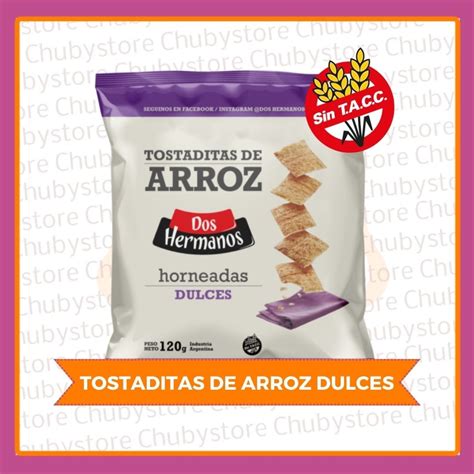 Tostaditas De Arroz Dulces Chubystore