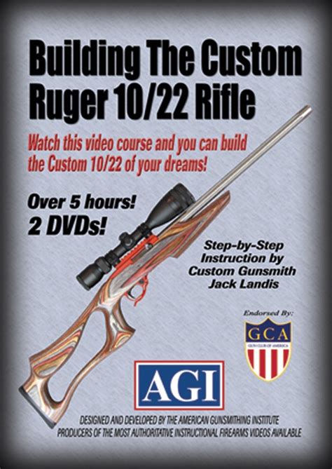 Building The Custom Ruger 1022 The American Gunsmithing Institute