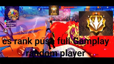 Free Fire💯 Cs Rank Push Full Gamplay Random Player On Grandmaster Rankcsrankpush Freefire