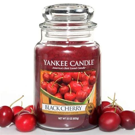 Vela Yankee Candle Grande Black Cherry 150 Horas — Area Gourmet