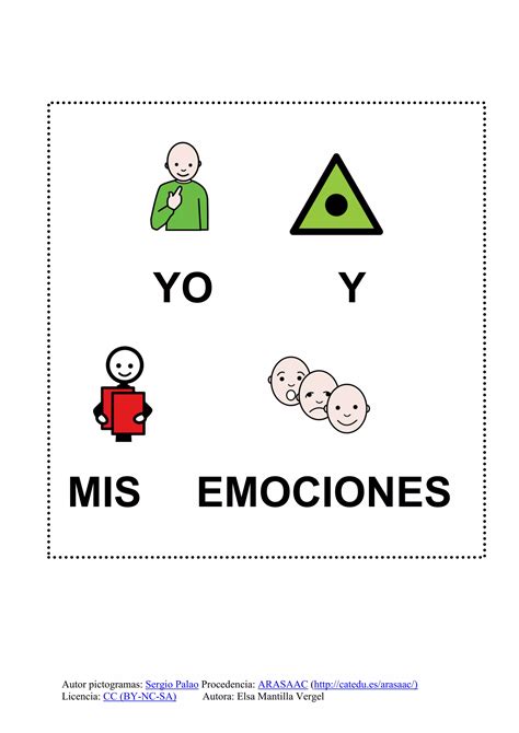 Yo Y Mis Emociones Pdf