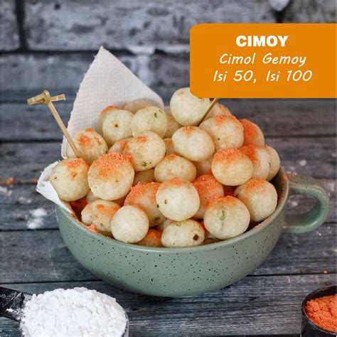 Jual Cimol Gemoy Cimoy Frozen Siap Goreng Isi Pcs Dan Pcs Free