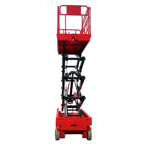 4 16m Self Propelled Aerial Work Platform Electric Scissor Lift