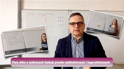 Par S W O Wykresach Funkcji Prawie Wyk Adniczych I Logarytmicznych