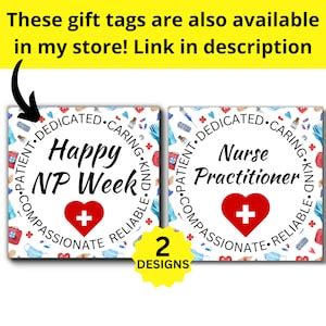 Nurse Practitioner Week Printable Banner Happy NP Week Sign Nurse