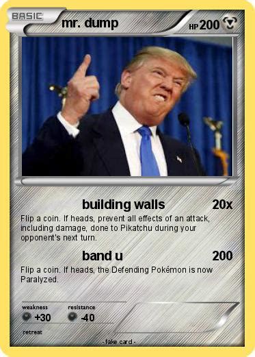 Pokémon Mr Dump Building Walls My Pokemon Card