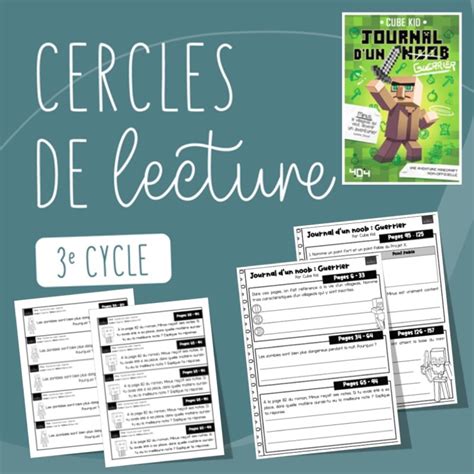 Cercle De Lecture Journal D Un Noob