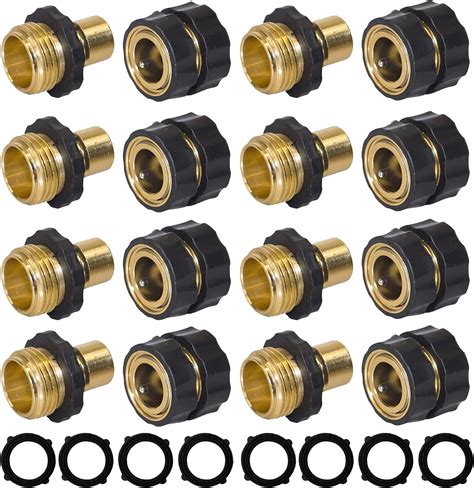 Amazon Quick Connect Garden Hose Fittings 3 Pack Solid Brass