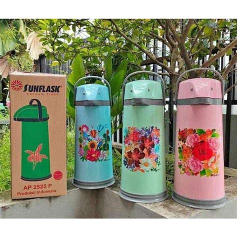 Jual Termos Air Panas Pencet Termos Pompa 2 5 Liter Sunflask AP 2525