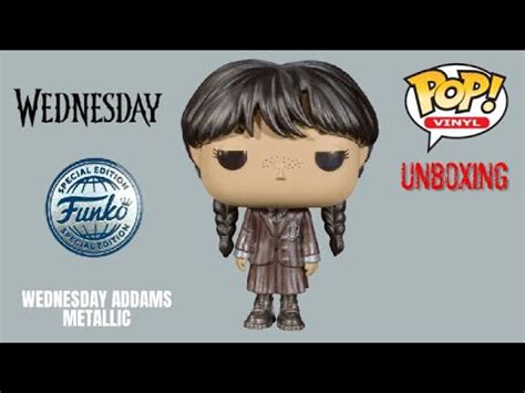 Wednesday Addams Metallic Funko Pop Vinyl Wednesday Netflix Special