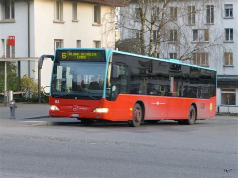 Vb Biel Mercedes Citaro Nr Be Unterwegs Auf Der Linie