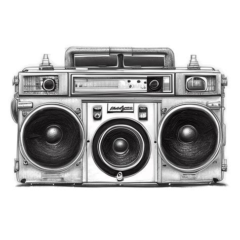 Boombox Graphic · Creative Fabrica