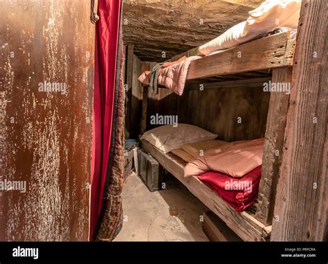 Krakow Poland June 3 2018 Original Jewish Workers Bedroom In Oskar