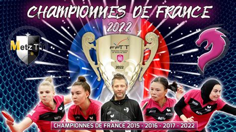 Championnes De France Site Officiel Du Metz Tt Club De Tennis