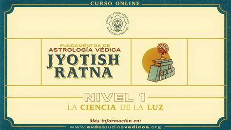 Jyotish Ratna Fundamentos de la Astrología Védica EVD Centro