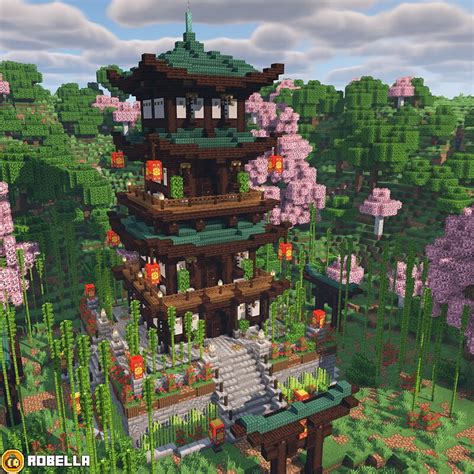 Japanese Pagoda Minecraft