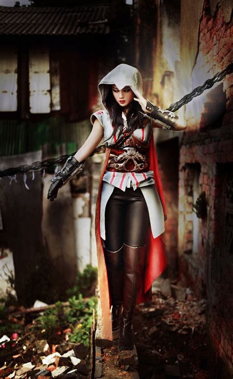 Assassins Creed Ezio Cosplay Costume On Behance … Cosplay Woman