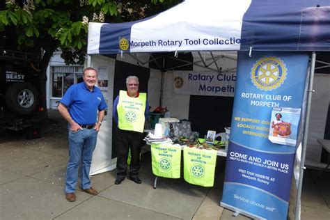 Morpeth Rotary In The Market Place To Get More Tools For Africa