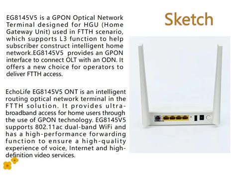 Echolife Eg8145v5 Eg8141a5 Intelligent Routing Type Onu Optical Network