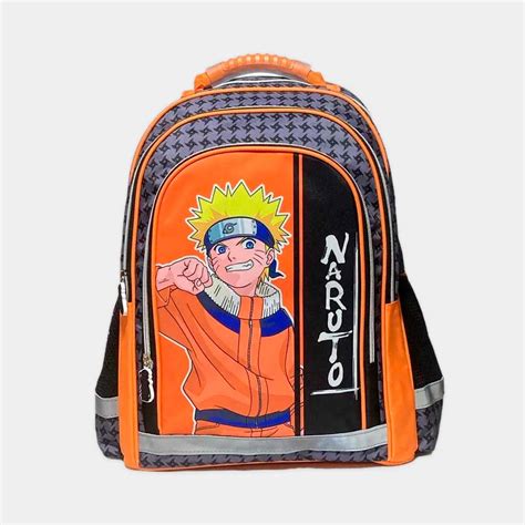 Mochila Escolar Naruto Shippuden De Cm Sotiny