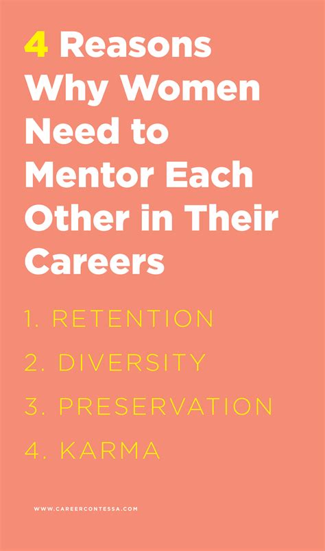 Why Working Women Need To Mentor Other Women Career Contessa