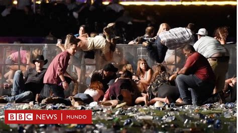 Tiroteo en Las Vegas las dramáticas imágenes del ataque que dejó al