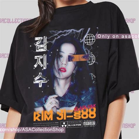 Blackpink Kim Jisoo Bootleg Blackpink Jisoo Kpop Merch Blackpink