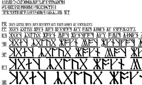 Cirth Erebor Font Upfonts