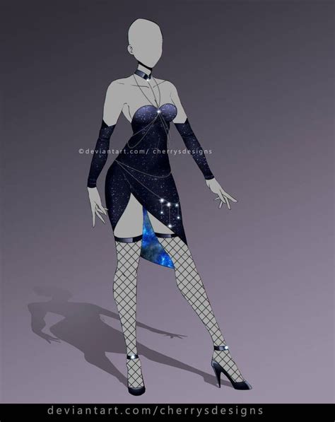 Open H Auction Outfit Adopt By Https Deviantart