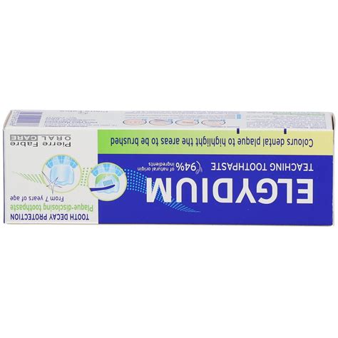 Elgydium Protection Caries R V Lateur De Plaque Dentifrice Ducatif