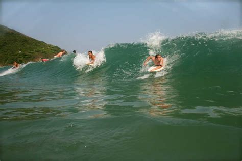 Big Wave Bay Beach Hong Kong Surfing Food Holidify