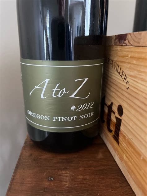 2011 A To Z Wineworks Pinot Noir Essence Of Oregon USA Oregon