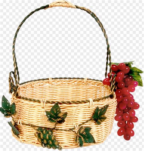 Baskets Bamboo Basket Picnic Wicker Bamboe Png Image Pnghero